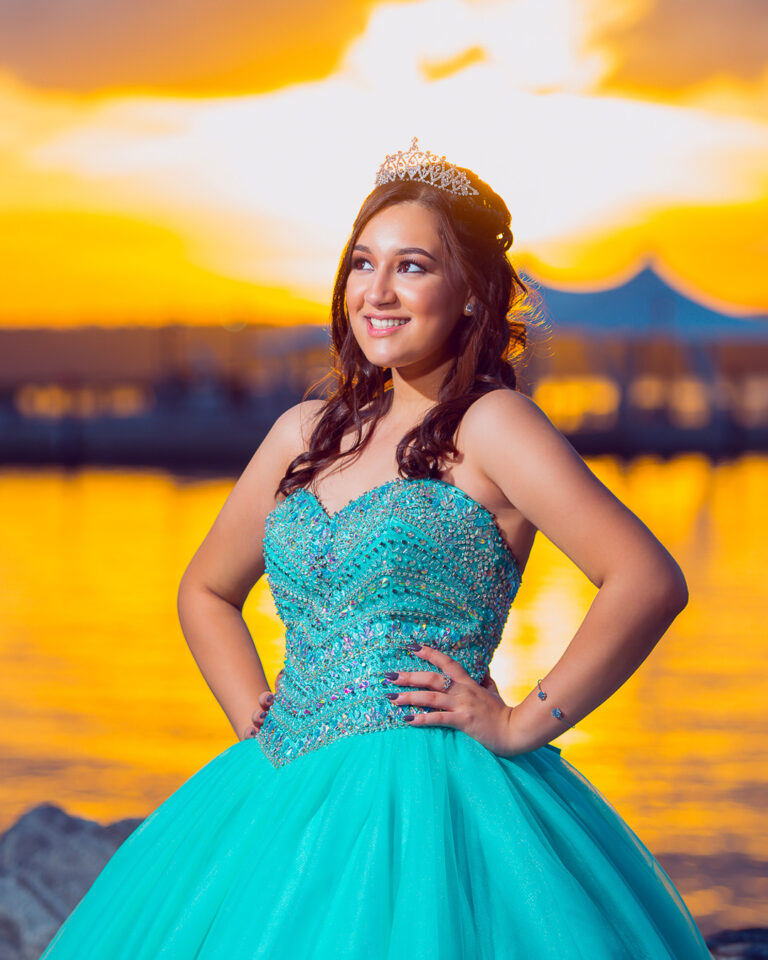 Quinceañera portrait by WillanderPhoto