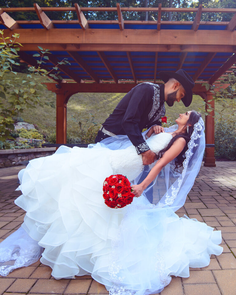 Bride and groom portrait by WillanderPhoto